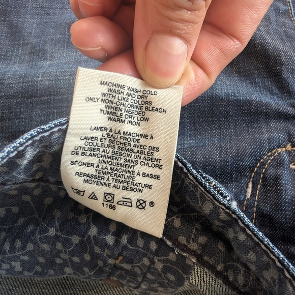 🛍️4 For $15🛍️GAP Blue Straight Jeans Classic Denim - Picture 5 of 12